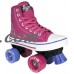 Roller Skates for Girls | HYPE Pixie Kid’s Quad Roller Skates with High Top Shoe Style for Indoor / Outdoor Skating | Durable, Easy to Skate, Made for Kids (Pink, 2)   